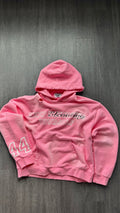 KEEP ELEVATING YOURSELF PINK HOODIE