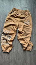 Brown KEEP ELEVATING YOURSELF SWEATPANTS