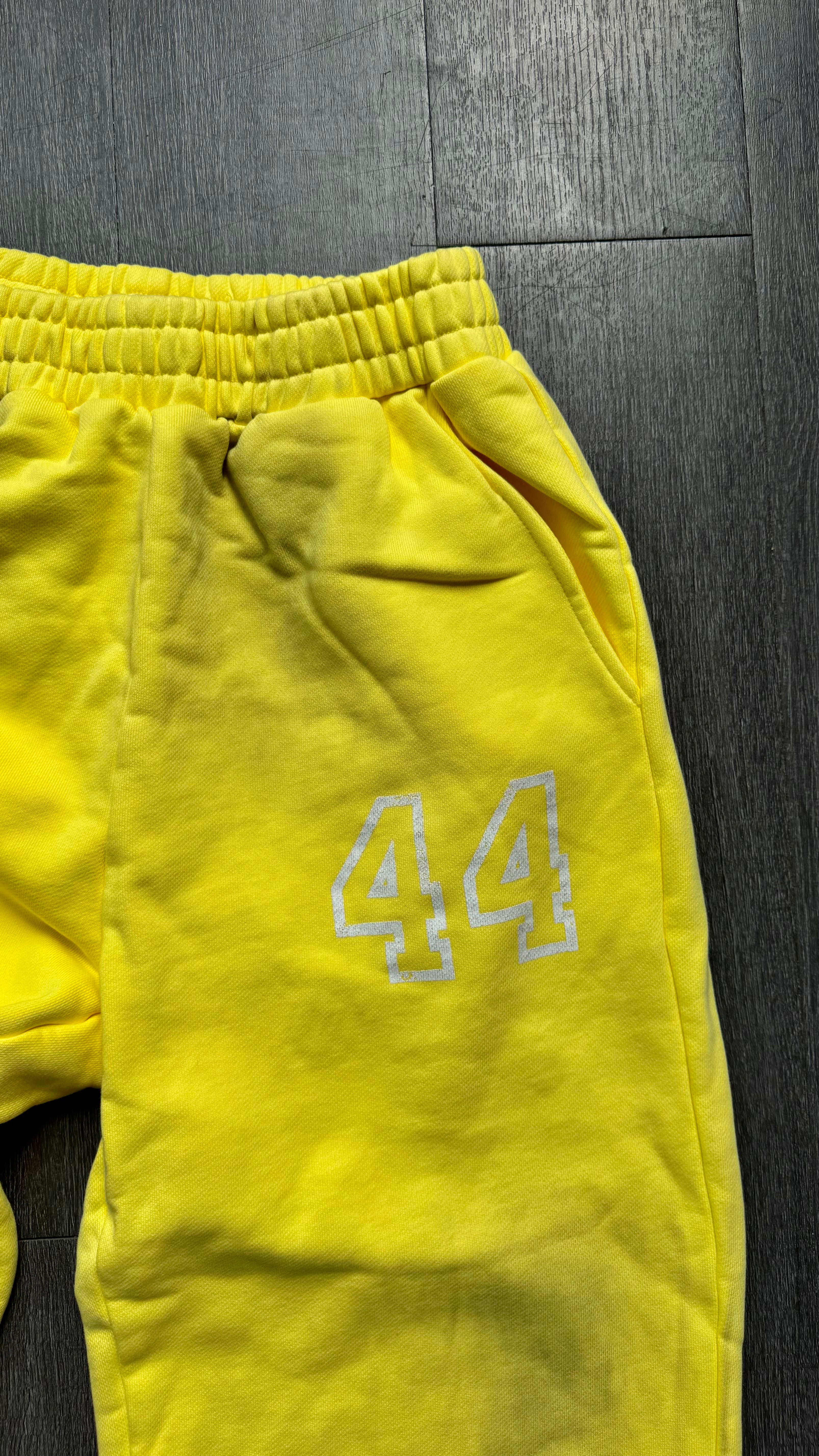 Yellow KEEP ELEVATING YOURSELF SWEATPANTS