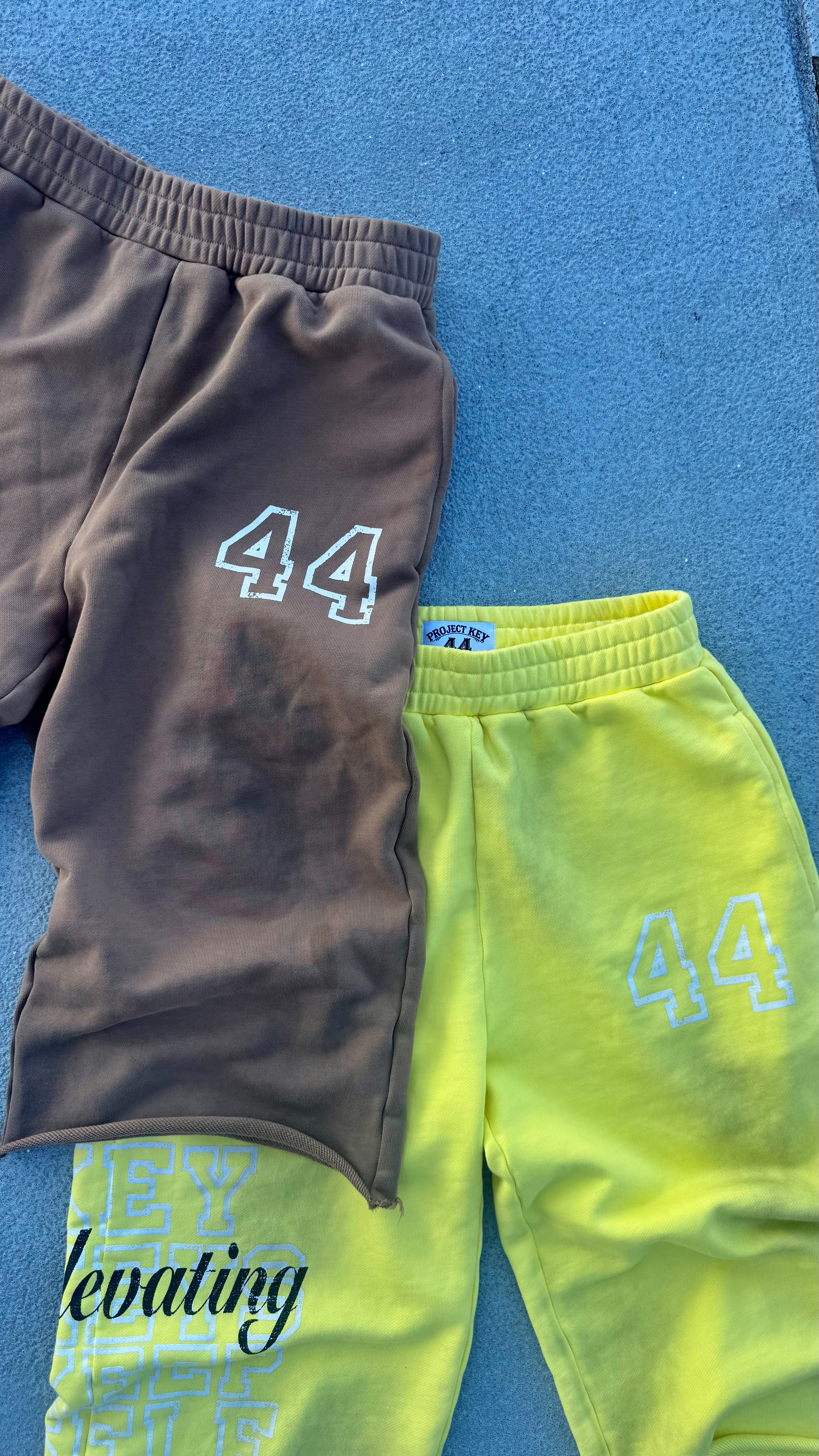 3/4ths Brown Long Shorts
